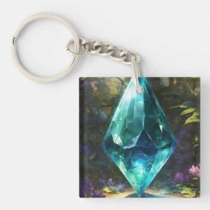 How about "Crystal Dewdrop Keychain" or " Keychain