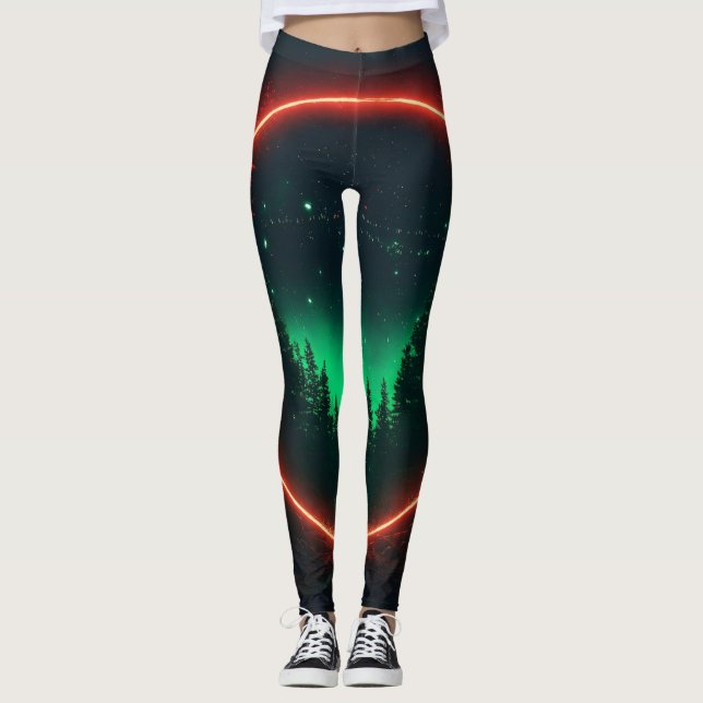 How about "Midnight Aurora Leggings: Night Hues Co Leggings (Front)