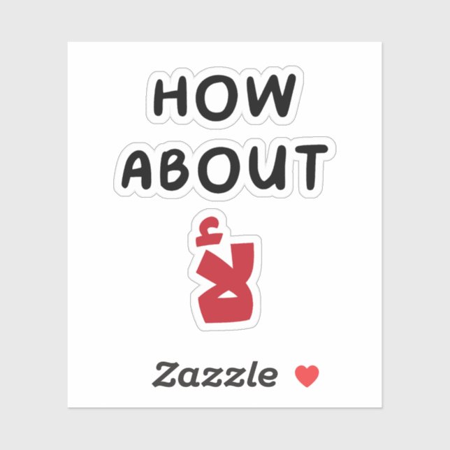 How About No in Arabic, Funny Arabic Quotes (Sheet)