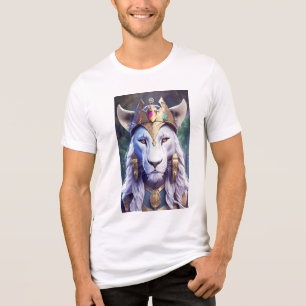 How about "Roaring in Style: The Ultimate Lion Pri Tri-Blend Shirt