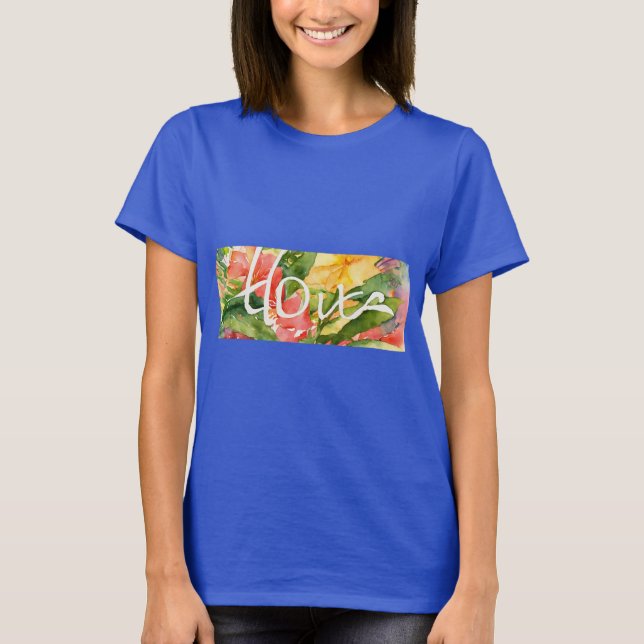 How about "Royal Love: Women's Basic Tee"? T-Shirt (Front)