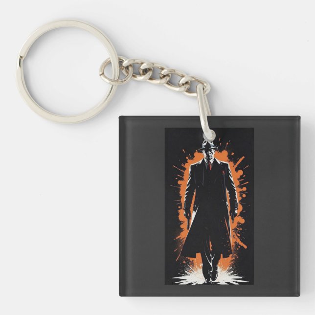 how about "Underworld Chronicles" or "Crime Syndic Keychain (Front)