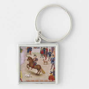 How Alexander the Great  Mounted Bucephalus Keychain