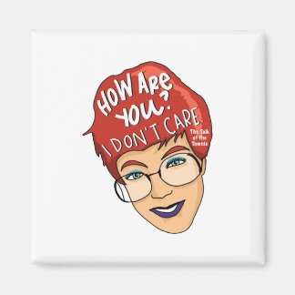 How Are You? I Don't Care Magnet