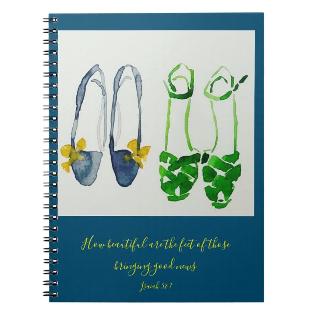How beautiful are the feet....Tara Lillian artwork Notebook (Front)