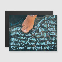 How beautiful the feet inspirational quote