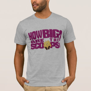 How big are the scoops? T-Shirt