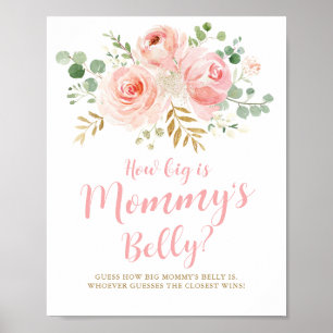 How Big is Mommy's Belly Game Sign