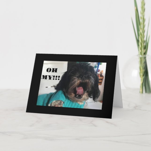 **HOW COULD IT BE** ANOTHER BIRTHDAY? CARD (Front)