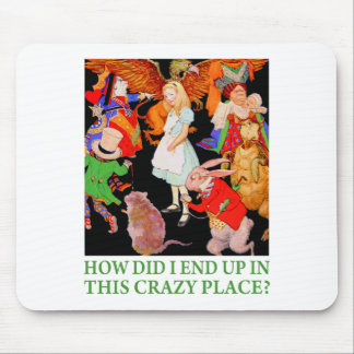 HOW DID I END UP IN THIS CRAZY PLACE? MOUSE PAD
