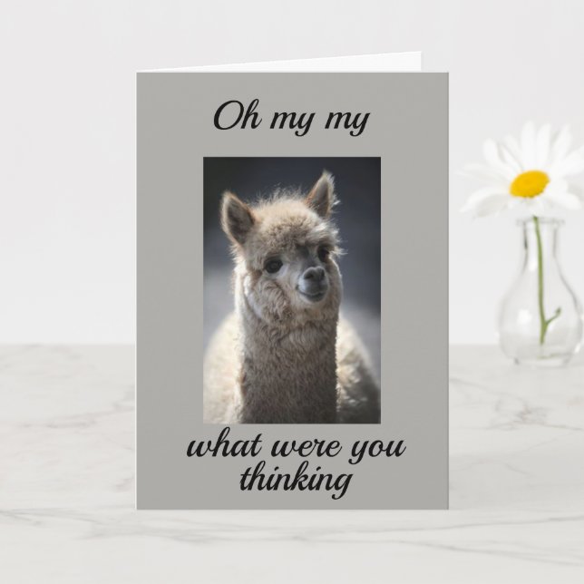 HOW DID YOU DO THAT *TURNING 16?* CARD (Small Plant)