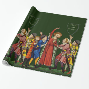 How do I love thee? Wrapping Paper