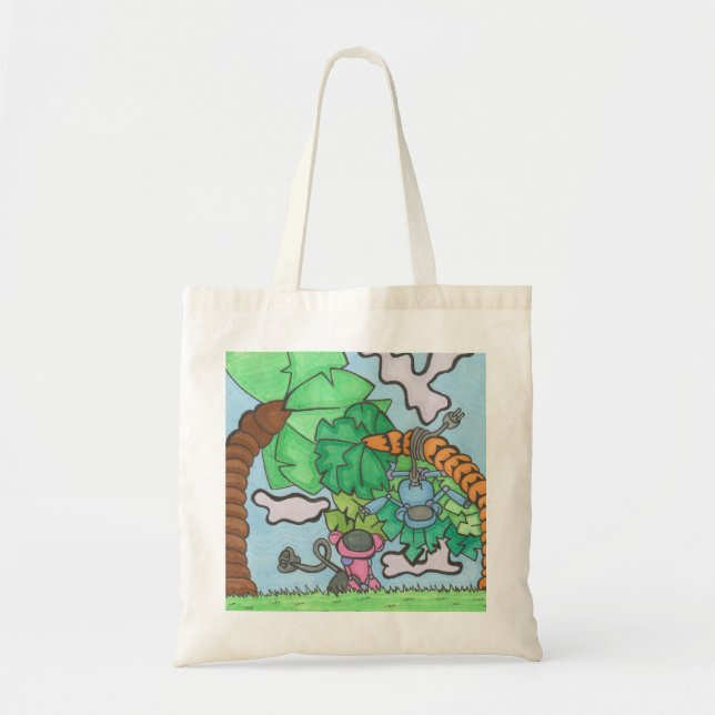 How Do They Monkey? Tote Bag (Front)