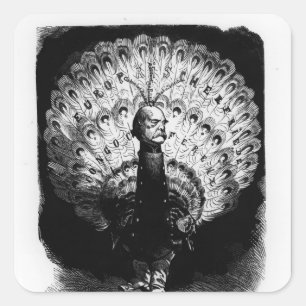 How Do We Stand in the World Square Sticker