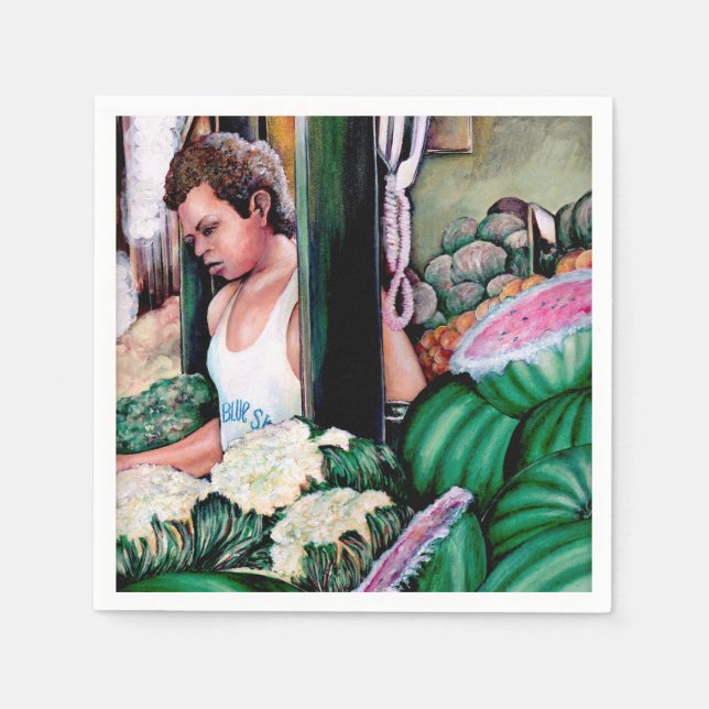 How Do You Like those Melons? Napkin (Front)