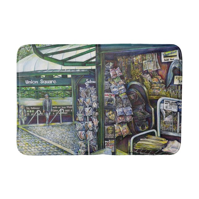How Does One Image, Unimaginative? Bath Mat (Front)