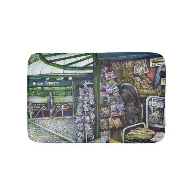 How Does One Image, Unimaginative? Bath Mat (Front)