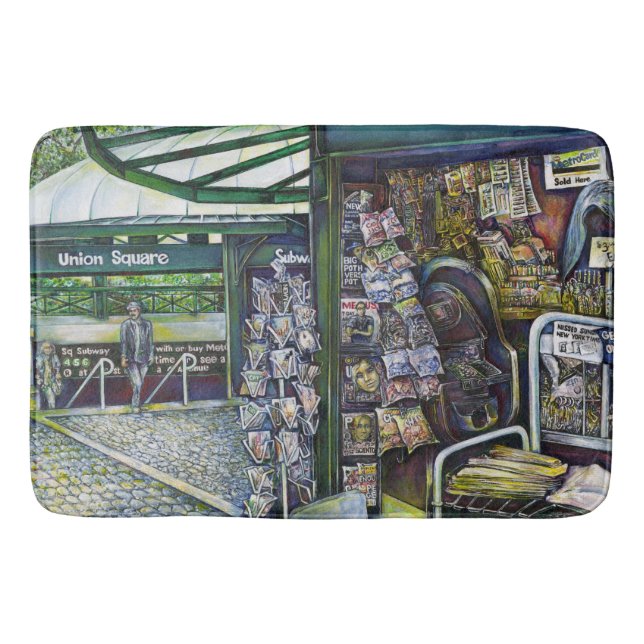 How Does One Image, Unimaginative? Bath Mat (Front)