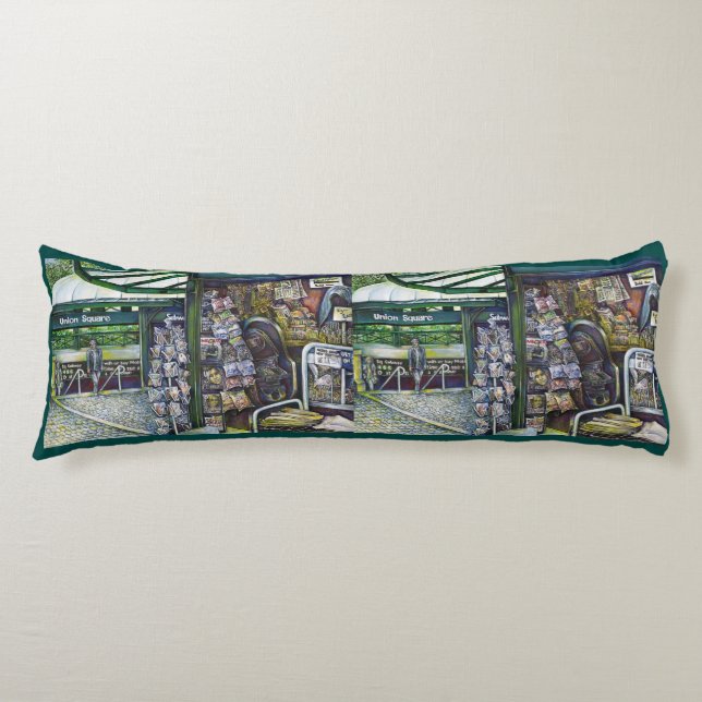 How Does One Image, Unimaginative? Body Pillow (Front)