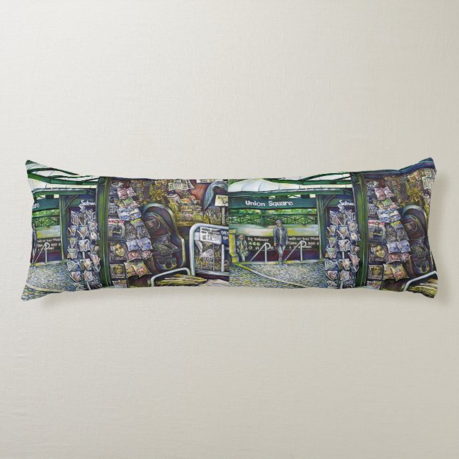 How Does One Image, Unimaginative? Body Pillow (Front)