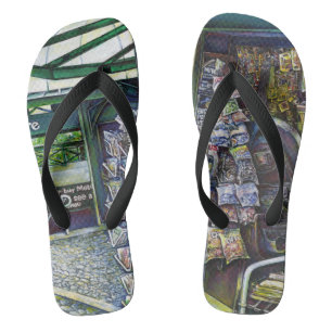 How Does One Image, Unimaginative? Flip Flops