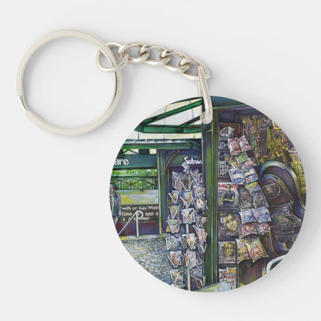 How Does One Image, Unimaginative? Keychain (Front)