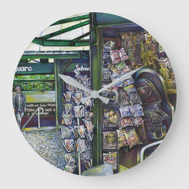 How Does One Image, Unimaginative? Large Clock (Front)