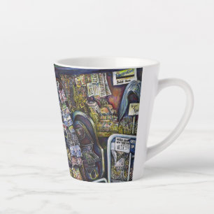 How Does One Image, Unimaginative? Latte Mug