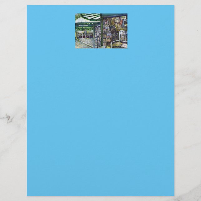 How Does One Image, Unimaginative? Letterhead (Front)