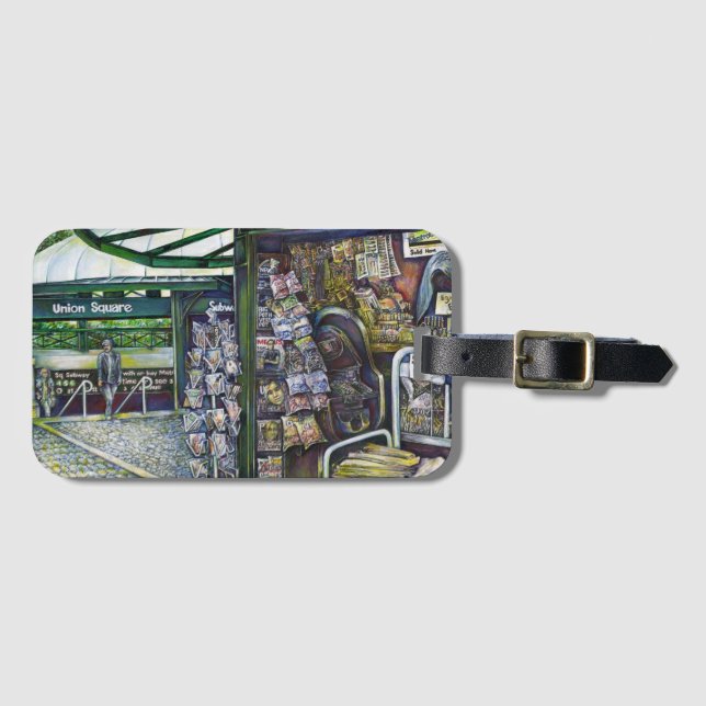 How Does One Image, Unimaginative? Luggage Tag (Front Horizontal)