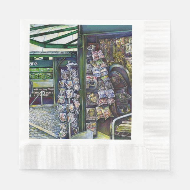 How Does One Image, Unimaginative? Napkin (Front)