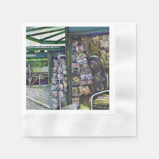 How Does One Image, Unimaginative? Napkin (Front)