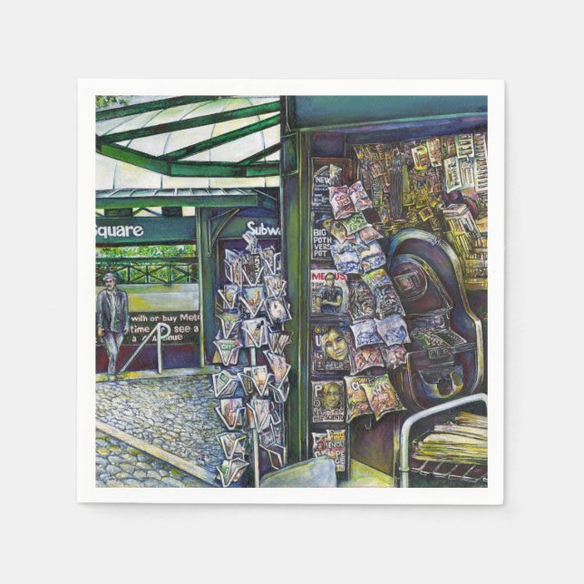 How Does One Image, Unimaginative? Napkin (Front)