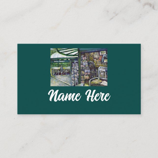 How Does One Image, Unimaginative? Place Card (Front)