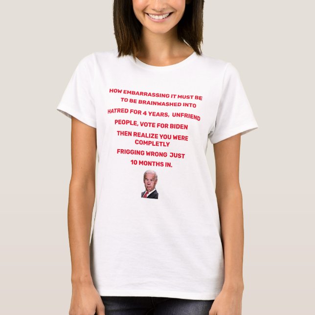 HOW EMBARRASSING IT MUST BE T-shirt (Devant)