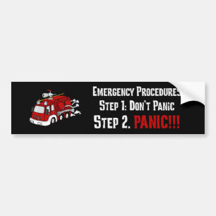 How Firefighters Respond to Your Emergency Bumper Sticker