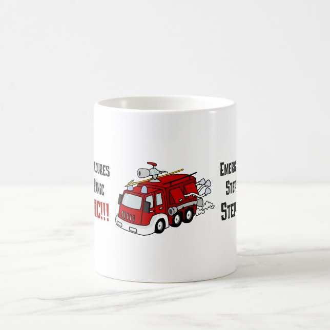 How Firefighters Respond to Your Emergency Coffee Mug (Center)