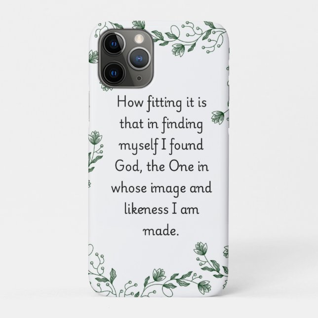 How Fitting - iphone case (Back)