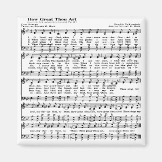 How Great Thou Art  Magnet