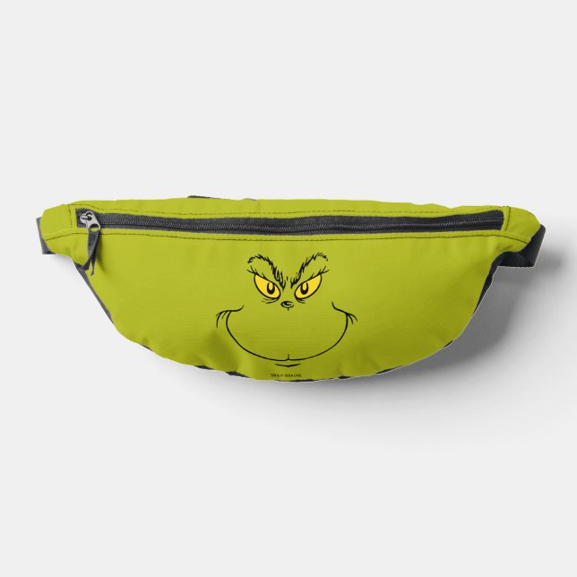 How Grinch Stole Christmas Face Fanny Pack (Lay Down)