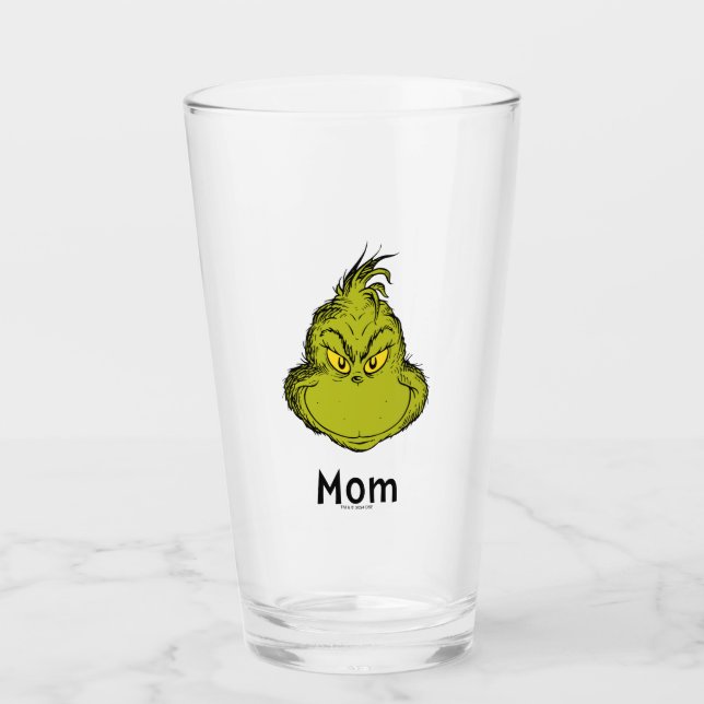 How Grinch Stole Christmas | Grinch Mom Glass (Front)