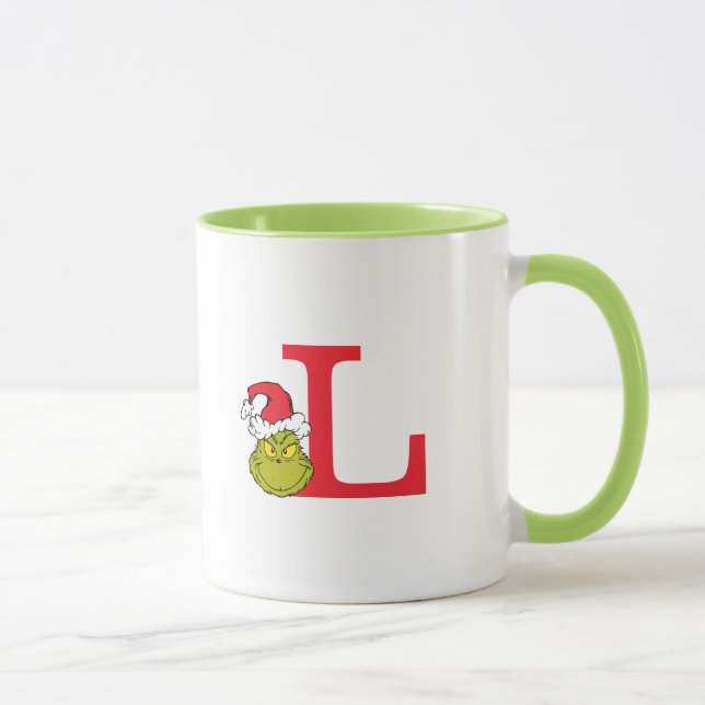 How Grinch Stole Christmas | Monogram L Mug (Right)
