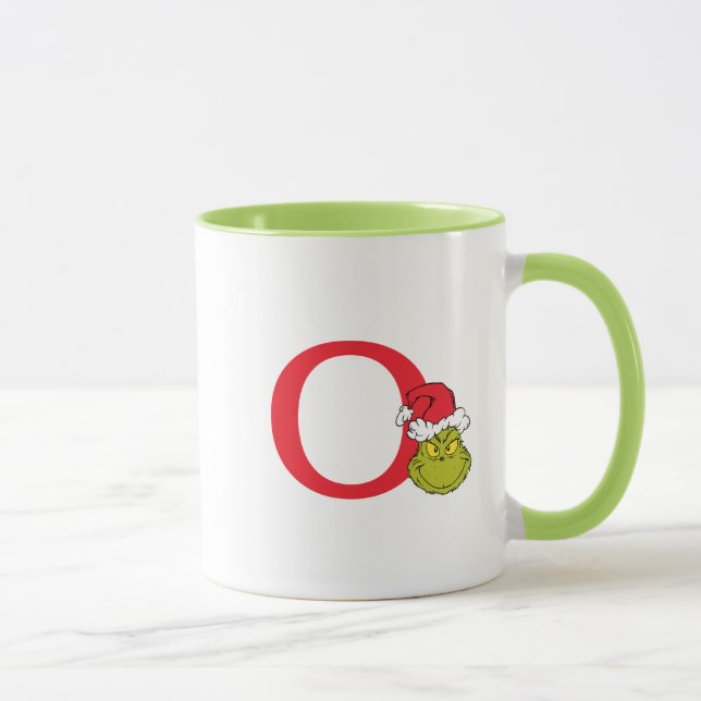 How Grinch Stole Christmas | Monogram O Mug (Right)