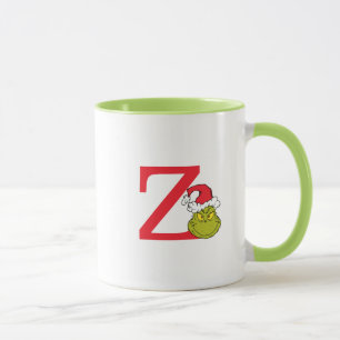 How Grinch Stole Christmas   Monogram Z Mug