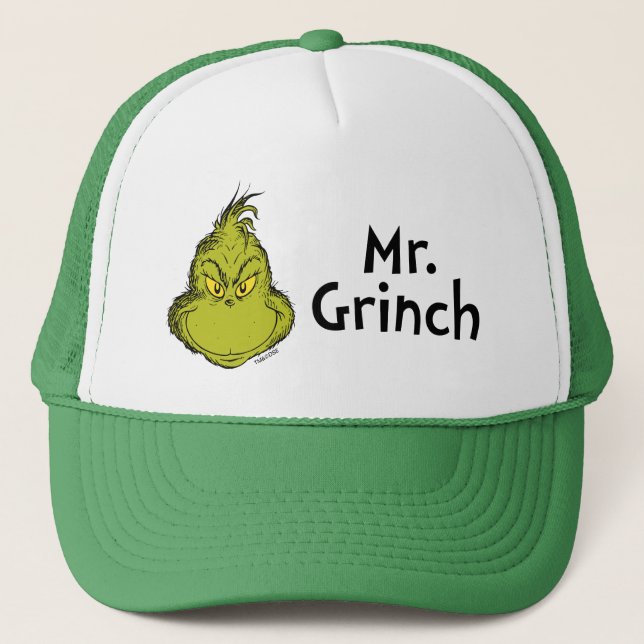 How Grinch Stole Christmas | Mr. Grinch Trucker Hat (Front)