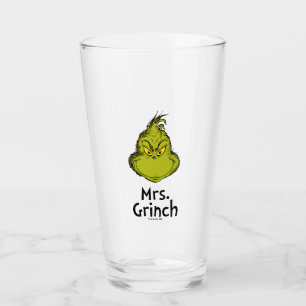 How Grinch Stole Christmas Mrs. Grinch Glass