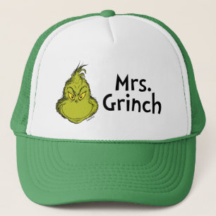 How Grinch Stole Christmas Mrs. Grinch Trucker Hat