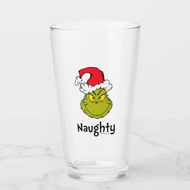 How Grinch Stole Christmas | Name & Monogram Glass (Front)