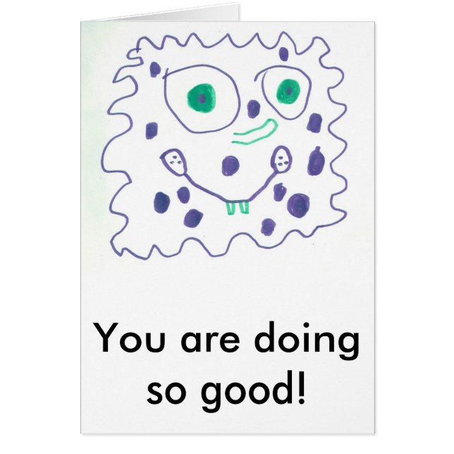 How Hard You Try Matters Most Card (Front)
