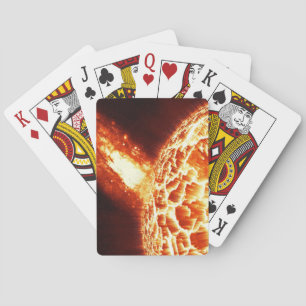 HOW HOT ARE SUN EXPLOSIONS! PLAYING CARDS